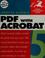 Cover of: PDF with Acrobat 5