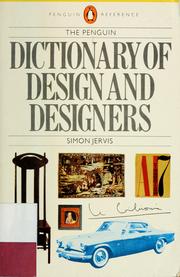 Cover of: Dictionary of Design and designers, The Penguin (Penguin Reference Books)
