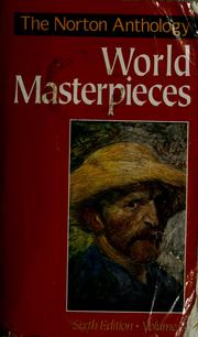 Cover of: The Norton anthology of world masterpieces