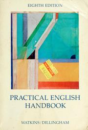 Cover of: Practical English handbook | Floyd C. Watkins