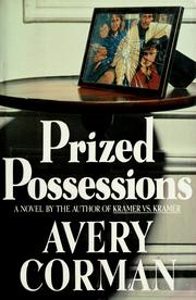 Cover of: Prized possessions by Avery Corman