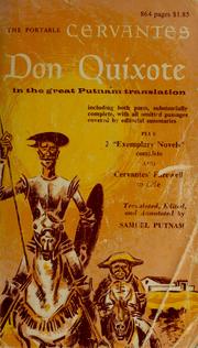 Cover of: The portable Cervantes by Miguel de Unamuno