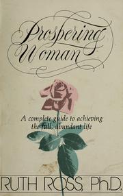 Cover of: Prospering woman by Ruth Ross