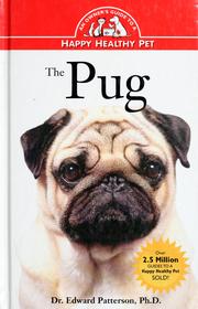 Cover of: The Pug by Patterson, Edward