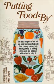 Cover of: Putting food by by Ruth Hertzberg