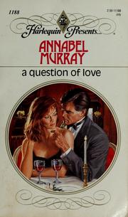 Cover of: A Question Of Love