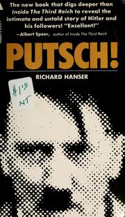 Cover of: Putsch!: How Hitler made revolution