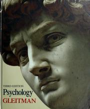 Cover of: Psychology by Henry Gleitman