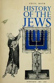 Cover of: A history of the Jews. by Cecil Roth