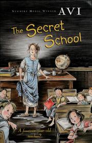 Cover of: The secret school by Avi