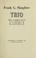 Cover of: Trio: three complete novels