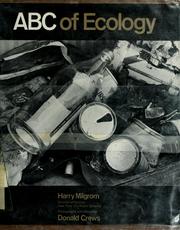 Cover of: ABC of ecology. by Harry Milgrom