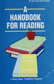 Cover of: A handbook for reading: the new blue-backed speller / Margaret McCary, Laurel Hicks