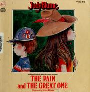 Cover of: The Pain and the Great One by Judy Blume