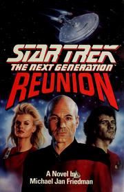 Cover of: Reunion by Michael Jan Friedman