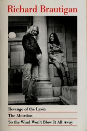 Cover of: Revenge of the lawn by Richard Brautigan