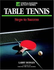 Cover of: Table tennis by Larry Hodges