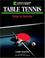 Cover of: Table tennis