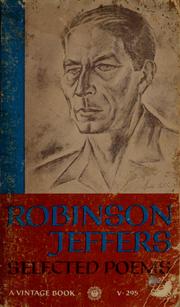 Cover of: Selected poems by Robinson Jeffers