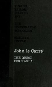 The quest for Karla by John le Carré