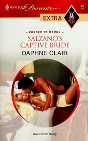 Cover of: Salzano's Captive Bride by Daphne Clair