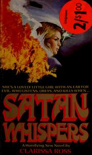 Cover of: Satan whispers by W. E. D. Ross