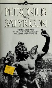 Cover of: The Satyricon by Petronius Arbiter