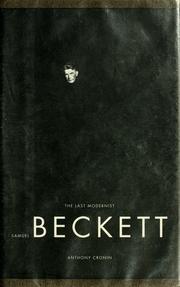 Cover of: Samuel Beckett by Anthony Cronin, Anthony Cronin