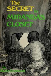 Cover of: The secret in Miranda's closet by Sheila Greenwald