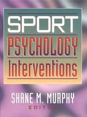 Cover of: Sport psychology interventions