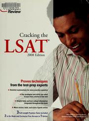 Cover of: Cracking the LSAT by Adam Robinson