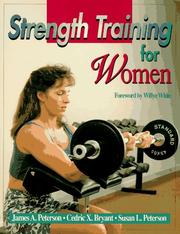 Cover of: Strength training for women by Peterson, James A.