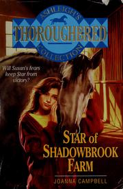 Cover of: Star of Shadowbrook Farm (Ashleigh's Thoroughbred Collection)