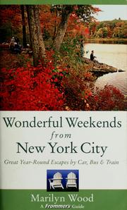 Cover of: Frommer's wonderful weekends from New York City