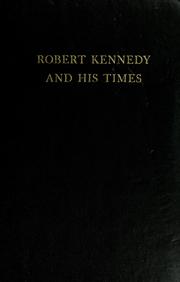 Cover of: Robert Kennedy and his times
