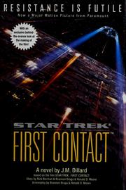 Cover of: First Contact by J. M. Dillard