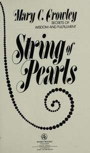 Cover of: String of pearls