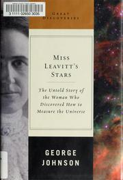 Cover of: Miss Leavitt's Stars by George Johnson