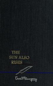 Cover of: The sun also rises