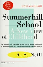 Cover of: Summerhill School by A. S. Neill