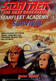 Cover of: Survival: Starfleet Academy #3 by Peter David