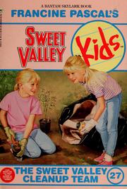 Cover of: The sweet valley cleanup team