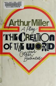 Cover of: The creation of the world and other business