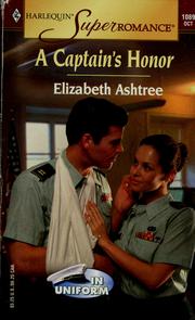 Cover of: A Captain's Honor  by Elizabeth Ashtree