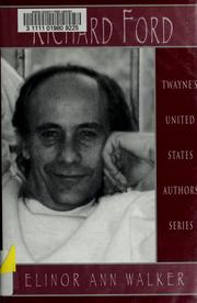 Cover of: Richard Ford