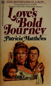 Cover of: Love's Bold Journey