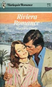 Cover of: Riviera romance by Marjorie Lewty