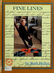 Cover of: Fine lines by Ruth Heller