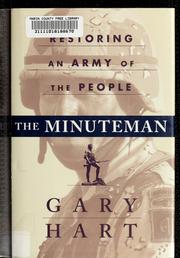 Cover of: The minuteman by Gary Hart
