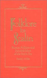 Cover of: Folklore for Stalin by Frank J. Miller